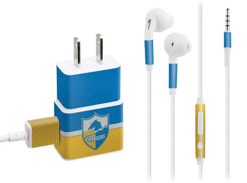 NFL Los Angeles Chargers Vintage Phone Charger Skin